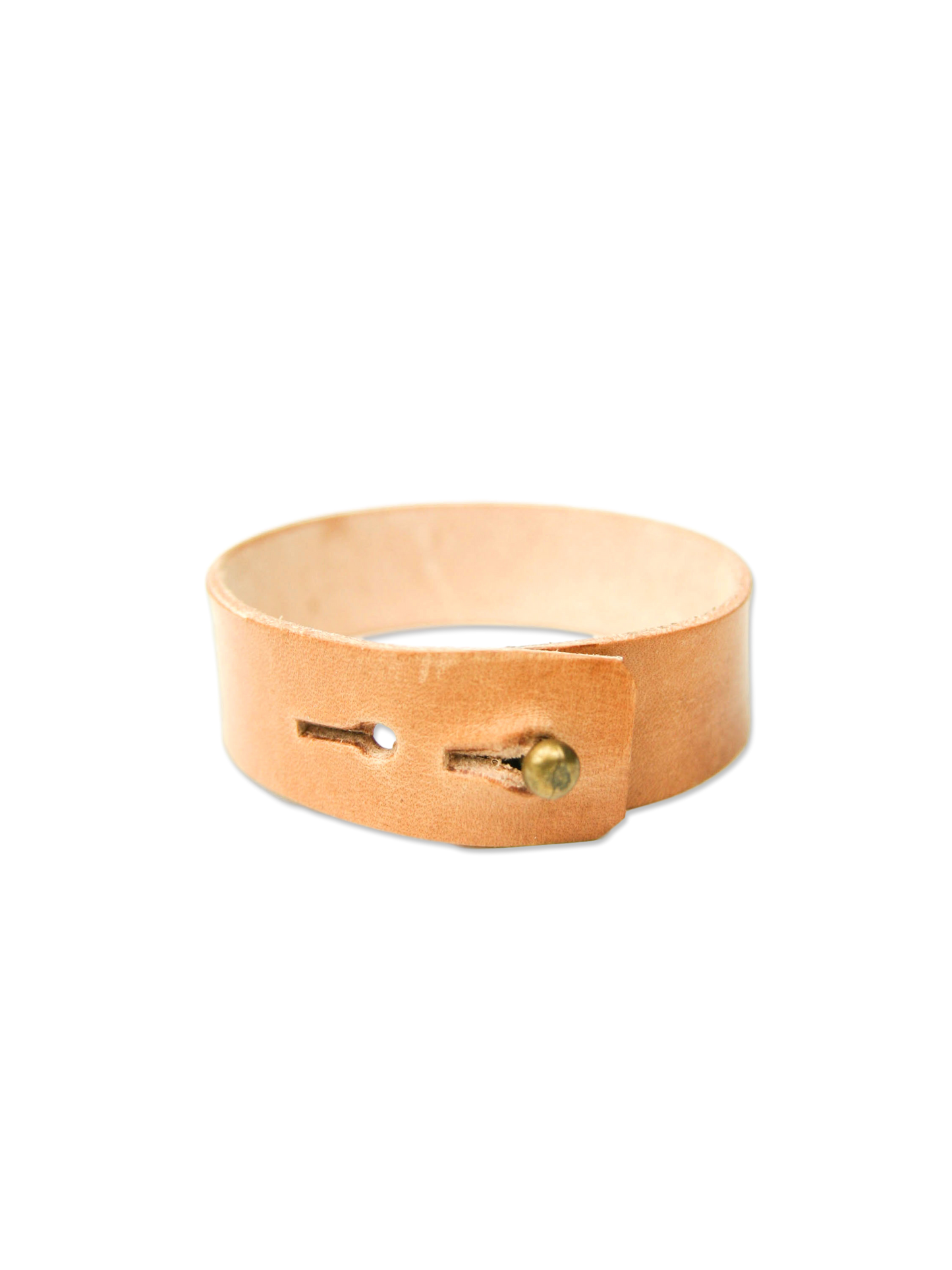 Classic leather wrist band