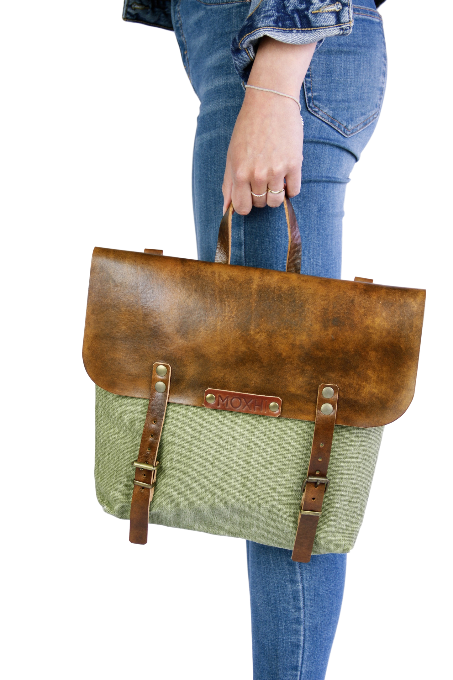 Stylish vintage messenger bag women