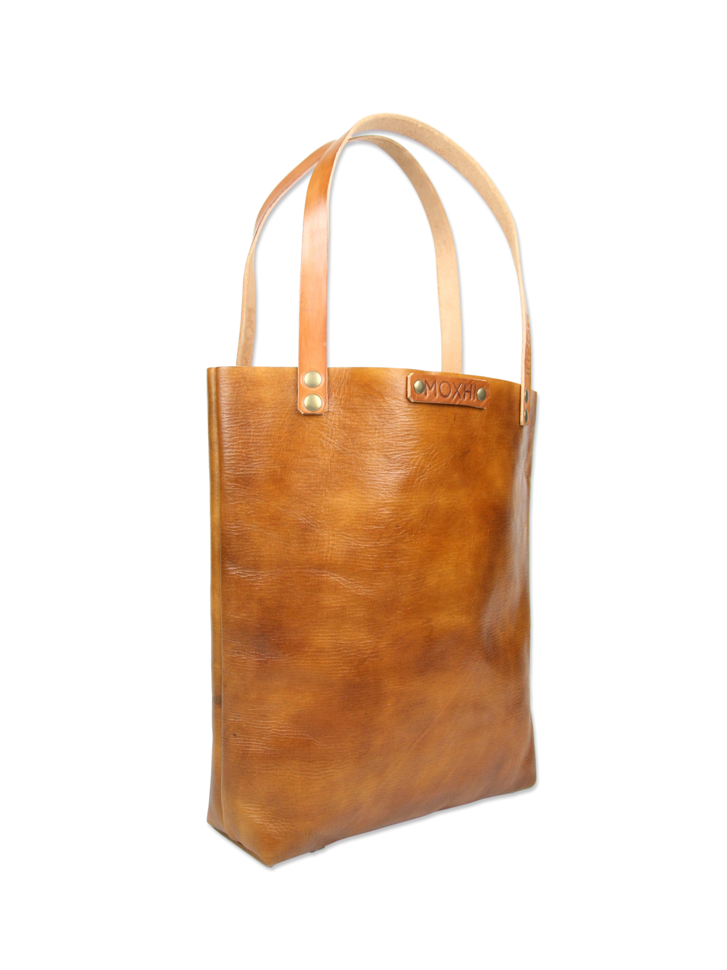 Classic leather tote bag