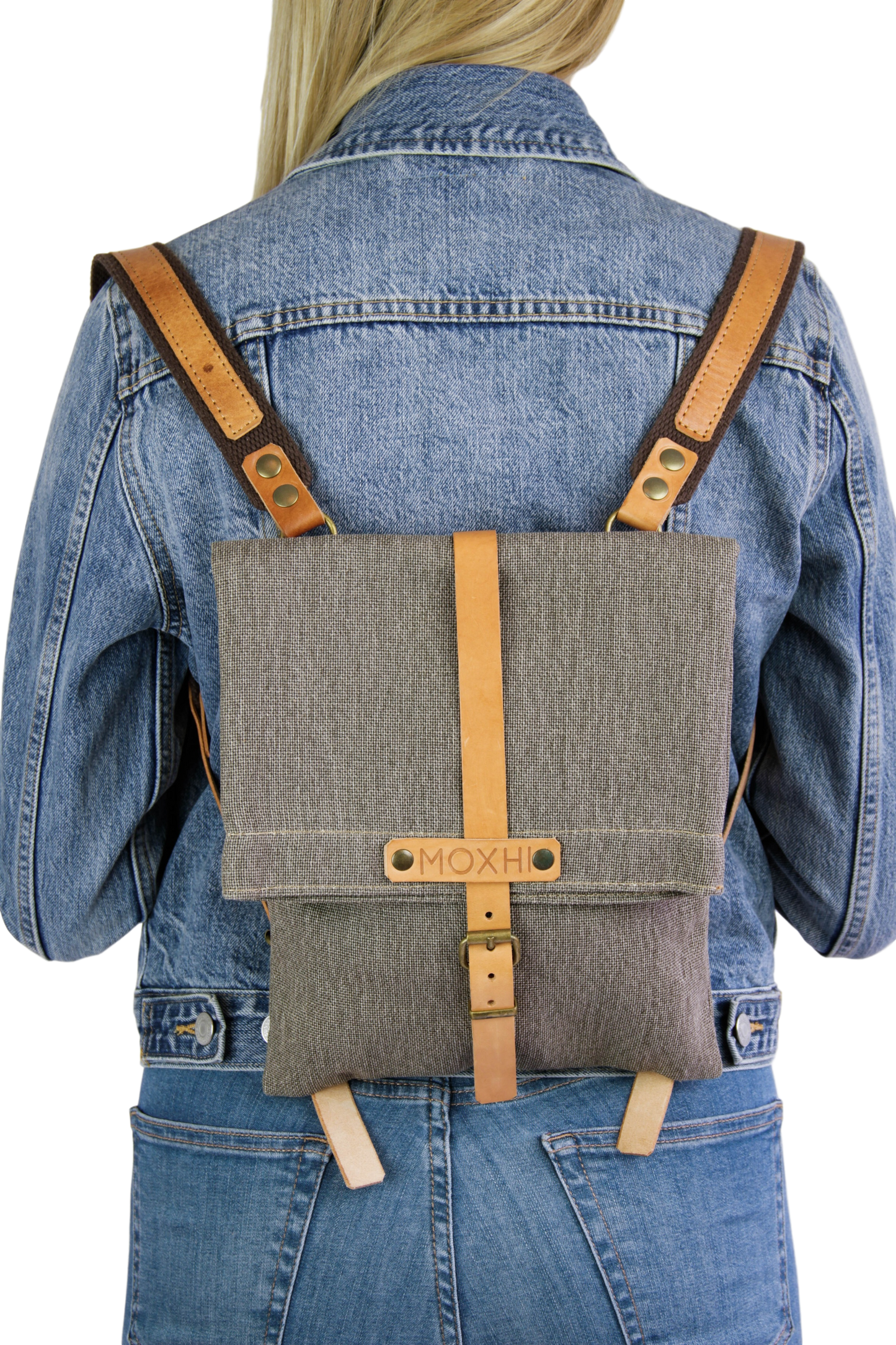 Vintage festival backpack handmade