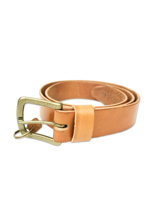 Handmade leather belt classic