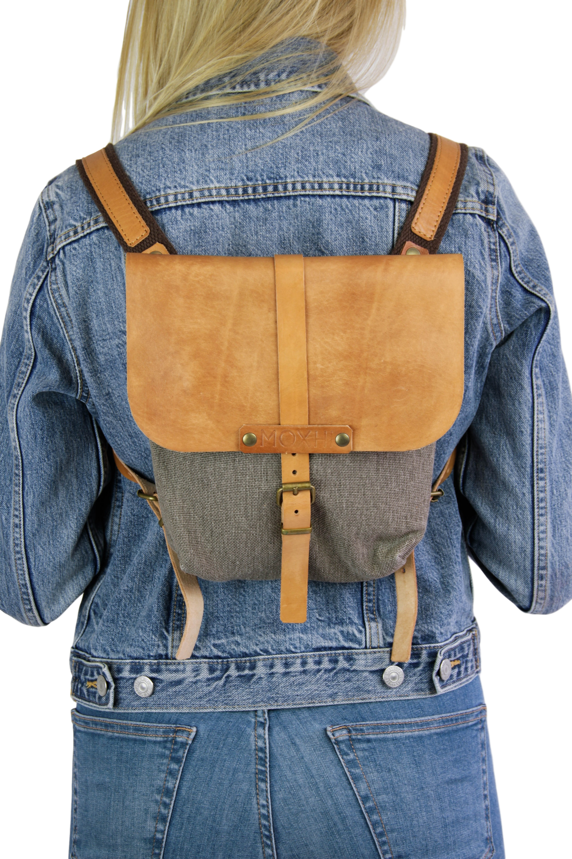 Handmade festival backpack