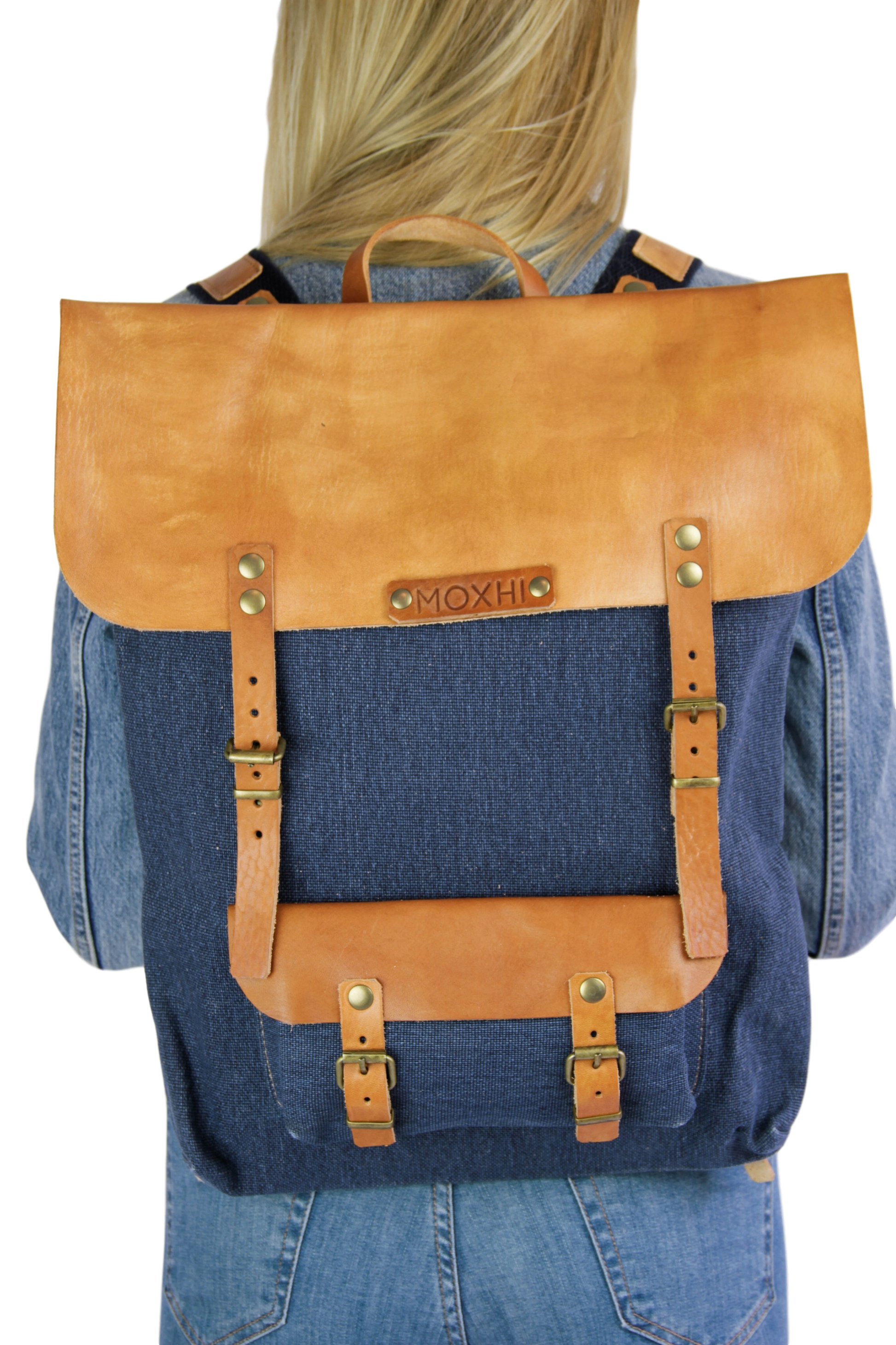 Artisanal handcrafted backpack sustainable